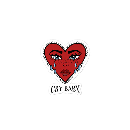 Cry baby Bubble-free stickers